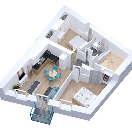 L'Emeraude - 1 A 4P - Wifi Fibre - Parking Gratuit ปงต์-แดง ภายนอก รูปภาพ